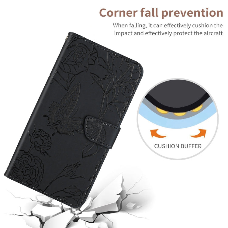 Skin Feel Butterfly Peony Embossed Leather Phone Case, For OPPO Find X5 Lite, For OPPO Realme 9 Pro+/Realme 9 4G, For Samsung Galaxy Xcover6 Pro, For Samsung Galaxy M33