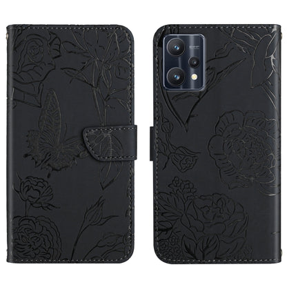 Skin Feel Butterfly Peony Embossed Leather Phone Case, For OPPO Find X5 Lite, For OPPO Realme 9 Pro+/Realme 9 4G, For Samsung Galaxy Xcover6 Pro, For Samsung Galaxy M33