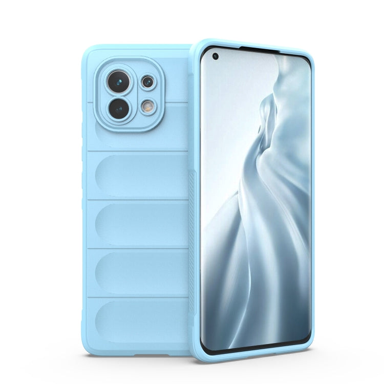 Magic Shield TPU + Flannel Phone Case, For Xiaomi Mi 11