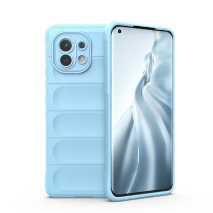 Magic Shield TPU + Flannel Phone Case, For Xiaomi Mi 11