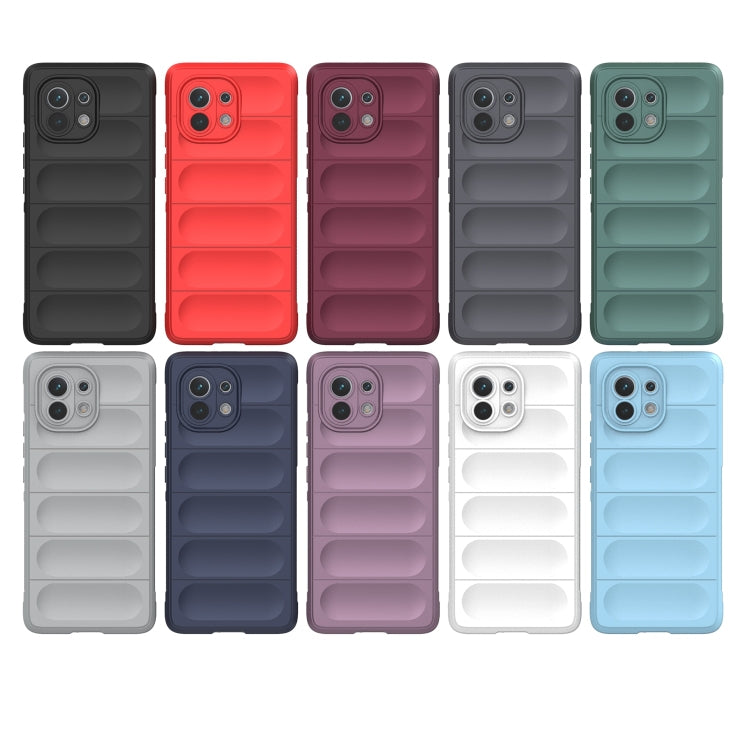 Magic Shield TPU + Flannel Phone Case, For Xiaomi Mi 11