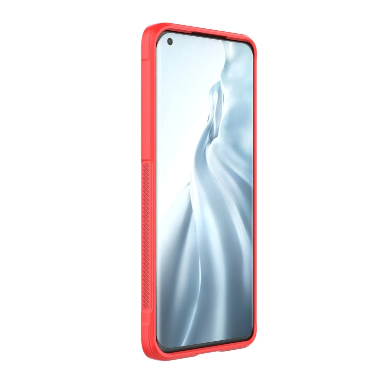 Magic Shield TPU + Flannel Phone Case, For Xiaomi Mi 11
