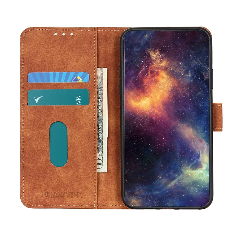KHAZNEH Retro Texture Horizontal Flip Leather Phone Case, For Motorola Moto G 5G 2022, For OnePlus ACE/10R, For Xiaomi 12 Lite