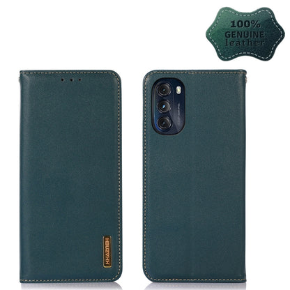 KHAZNEH Nappa Top Layer Cowhide Leather Phone Case, For Motorola Moto G 2022 5G, For OnePlus 10R / Ace