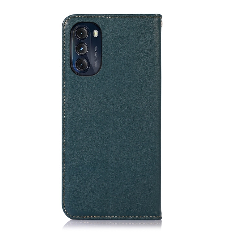 KHAZNEH Nappa Top Layer Cowhide Leather Phone Case, For Motorola Moto G 2022 5G, For OnePlus 10R / Ace