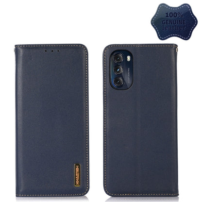 KHAZNEH Nappa Top Layer Cowhide Leather Phone Case, For Motorola Moto G 2022 5G, For OnePlus 10R / Ace