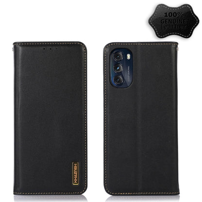 KHAZNEH Nappa Top Layer Cowhide Leather Phone Case, For Motorola Moto G 2022 5G, For OnePlus 10R / Ace