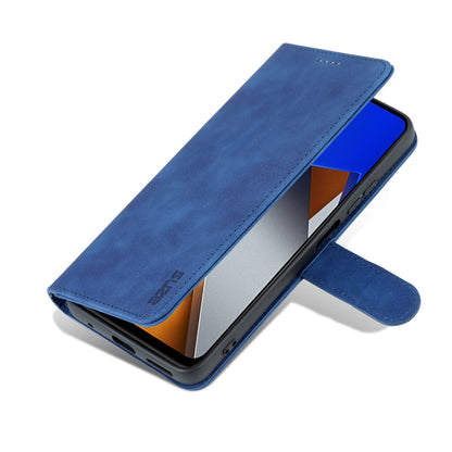 AZNS Skin Feel Calf Texture Flip Leather Phone Case, For Xiaomi Poco M4 Pro 4G