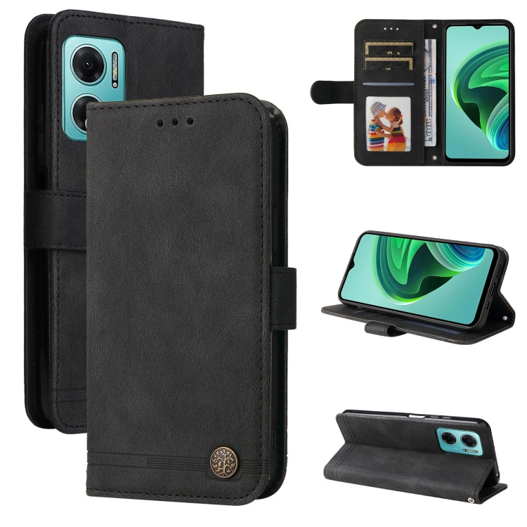 Skin Feel Life Tree Metal Button Leather Phone Case, For Xiaomi Redmi Note 11E / 10 Prime+ 5G, For Honor 50 Pro / Huawei nova 9 Pro, For Infinix Note 11, For OPPO Realme GT Neo3