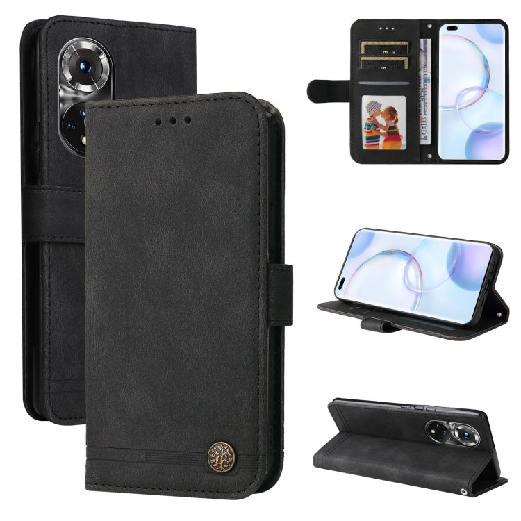 Skin Feel Life Tree Metal Button Leather Phone Case, For Xiaomi Redmi Note 11E / 10 Prime+ 5G, For Honor 50 Pro / Huawei nova 9 Pro, For Infinix Note 11, For OPPO Realme GT Neo3