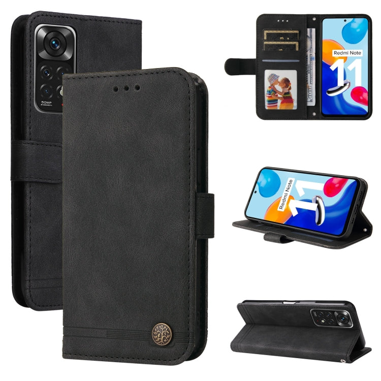 Skin Feel Life Tree Metal Button Leather Phone Case, For Xiaomi Redmi Note 11E / 10 Prime+ 5G, For Honor 50 Pro / Huawei nova 9 Pro, For Infinix Note 11, For OPPO Realme GT Neo3
