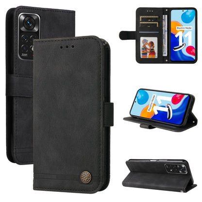 Skin Feel Life Tree Metal Button Leather Phone Case, For Xiaomi Redmi Note 11E / 10 Prime+ 5G, For Honor 50 Pro / Huawei nova 9 Pro, For Infinix Note 11, For OPPO Realme GT Neo3