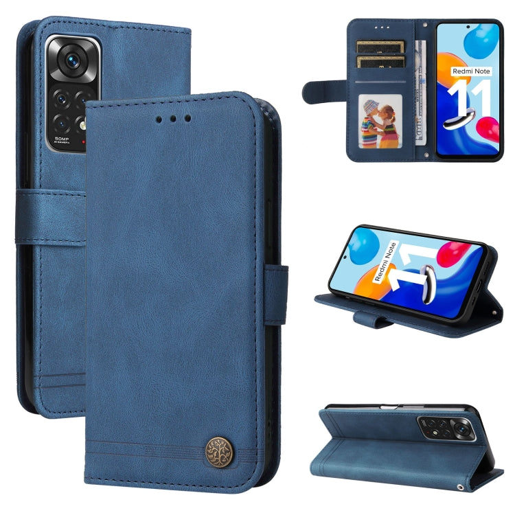 Skin Feel Life Tree Metal Button Leather Phone Case, For Xiaomi Redmi Note 11E / 10 Prime+ 5G, For Honor 50 Pro / Huawei nova 9 Pro, For Infinix Note 11, For OPPO Realme GT Neo3
