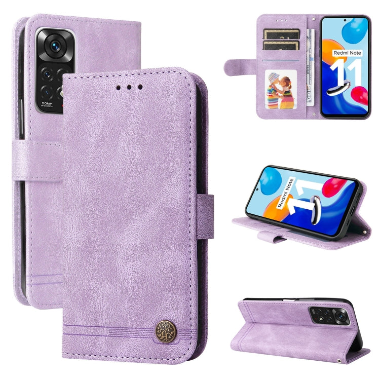 Skin Feel Life Tree Metal Button Leather Phone Case, For Xiaomi Redmi Note 11E / 10 Prime+ 5G, For Honor 50 Pro / Huawei nova 9 Pro, For Infinix Note 11, For OPPO Realme GT Neo3