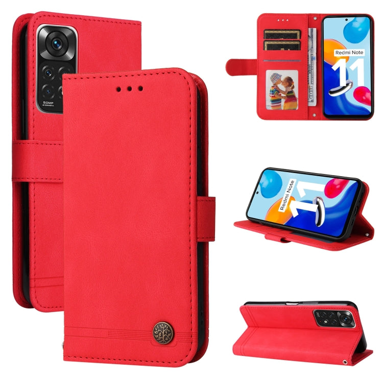 Skin Feel Life Tree Metal Button Leather Phone Case, For Xiaomi Redmi Note 11E / 10 Prime+ 5G, For Honor 50 Pro / Huawei nova 9 Pro, For Infinix Note 11, For OPPO Realme GT Neo3