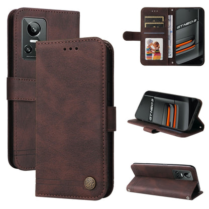 Skin Feel Life Tree Metal Button Leather Phone Case, For Xiaomi Redmi Note 11E / 10 Prime+ 5G, For Honor 50 Pro / Huawei nova 9 Pro, For Infinix Note 11, For OPPO Realme GT Neo3