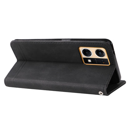 Skin Feel Life Tree Metal Button Leather Phone Case, For OPPO Reno7 4G / F21 Pro 4G, For Samsung Galaxy A03s US Version, For Samsung Galaxy M33 5G Global, For Samsung Galaxy M53 5G