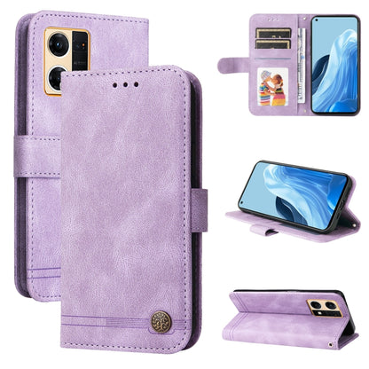 Skin Feel Life Tree Metal Button Leather Phone Case, For OPPO Reno7 4G / F21 Pro 4G, For Samsung Galaxy A03s US Version, For Samsung Galaxy M33 5G Global, For Samsung Galaxy M53 5G