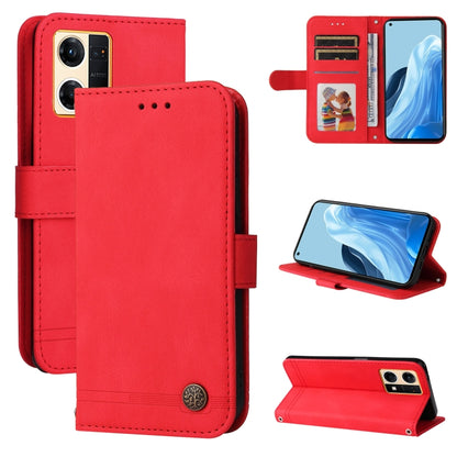 Skin Feel Life Tree Metal Button Leather Phone Case, For OPPO Reno7 4G / F21 Pro 4G, For Samsung Galaxy A03s US Version, For Samsung Galaxy M33 5G Global, For Samsung Galaxy M53 5G