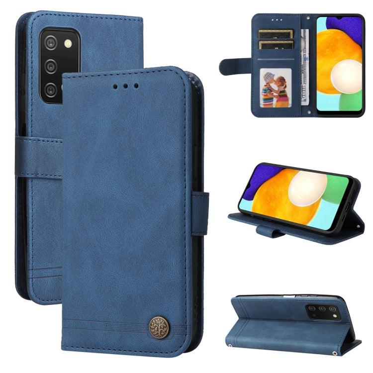 Skin Feel Life Tree Metal Button Leather Phone Case, For OPPO Reno7 4G / F21 Pro 4G, For Samsung Galaxy A03s US Version, For Samsung Galaxy M33 5G Global, For Samsung Galaxy M53 5G