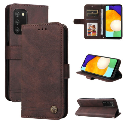 Skin Feel Life Tree Metal Button Leather Phone Case, For OPPO Reno7 4G / F21 Pro 4G, For Samsung Galaxy A03s US Version, For Samsung Galaxy M33 5G Global, For Samsung Galaxy M53 5G