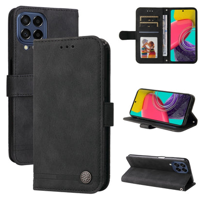 Skin Feel Life Tree Metal Button Leather Phone Case, For OPPO Reno7 4G / F21 Pro 4G, For Samsung Galaxy A03s US Version, For Samsung Galaxy M33 5G Global, For Samsung Galaxy M53 5G