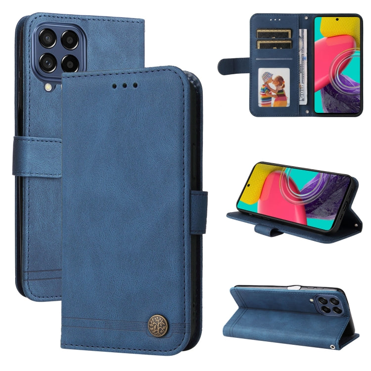 Skin Feel Life Tree Metal Button Leather Phone Case, For OPPO Reno7 4G / F21 Pro 4G, For Samsung Galaxy A03s US Version, For Samsung Galaxy M33 5G Global, For Samsung Galaxy M53 5G