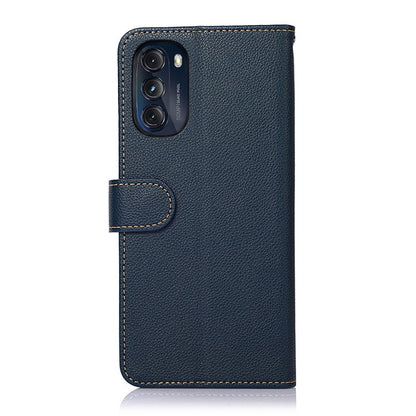 KHAZNEH Litchi Texture Leather RFID Phone Case, For Motorola Moto G 2022, For Motorola Moto G52 4G, For OPPO Realme GT2 Pro, For Samsung Galaxy Xcover6 Pro, For OnePlus Ace / 10R