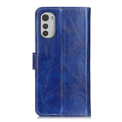 Retro Crazy Horse Texture Horizontal Flip Leather Phone Case, For Motorola Moto E32 4G, For OnePlus CE 2 Lite 5G
