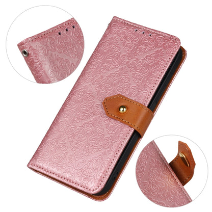 European Floral Embossed Flip Leather Phone Case, For Motorola Moto E32 4G, For OnePlus CE 2 Lite 5G