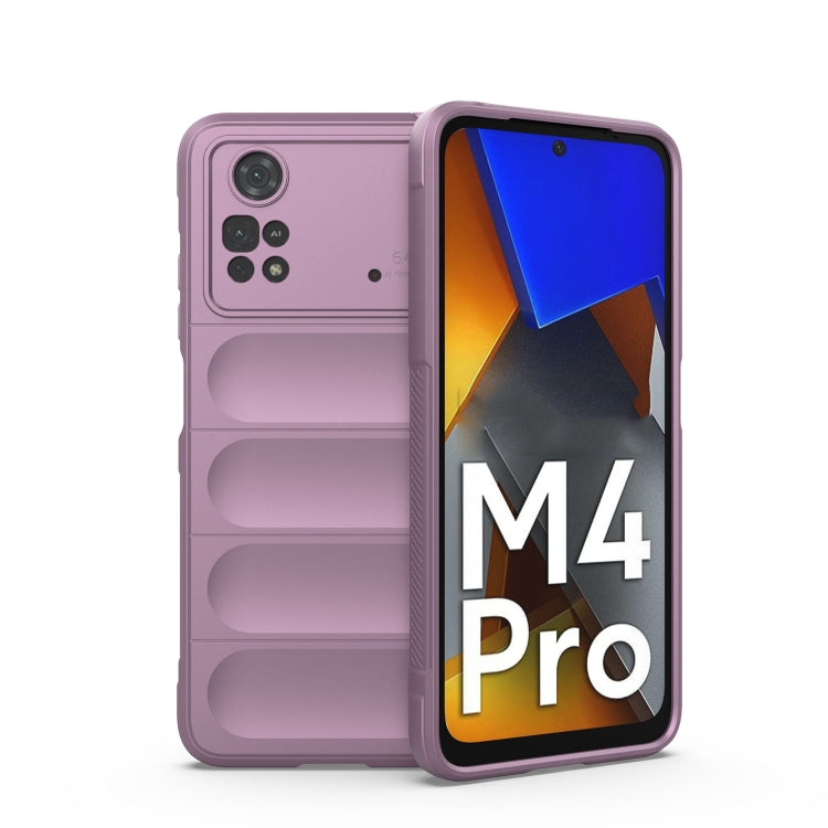 Magic Shield TPU + Flannel Phone Case, For Xiaomi Poco M4 Pro 4G