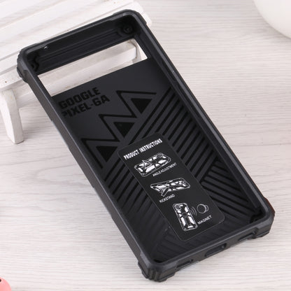 Camouflage Armor TPU + PC Magnetic Holder Phone Case, For Google Pixel 6a, For Xiaomi Redmi 10A