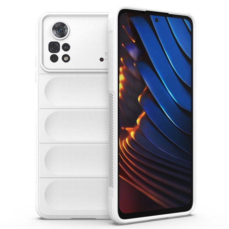 Magic Shield TPU + Flannel Phone Case, For Xiaomi Poco X4 Pro 5G, For Huawei Nova 8i