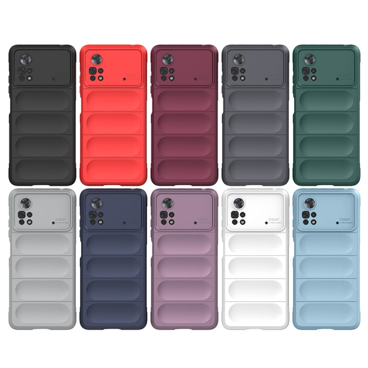 Magic Shield TPU + Flannel Phone Case, For Xiaomi Poco X4 Pro 5G, For Huawei Nova 8i