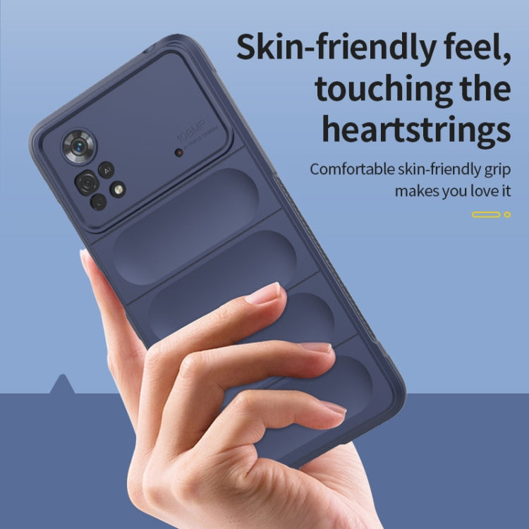 Magic Shield TPU + Flannel Phone Case, For Xiaomi Poco X4 Pro 5G, For Huawei Nova 8i