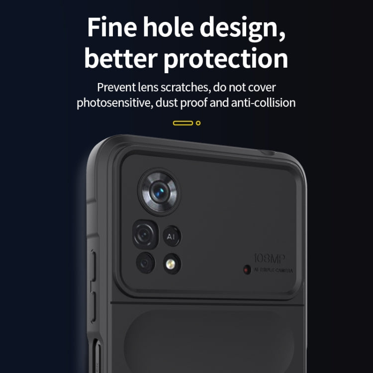 Magic Shield TPU + Flannel Phone Case, For Xiaomi Poco X4 Pro 5G, For Huawei Nova 8i