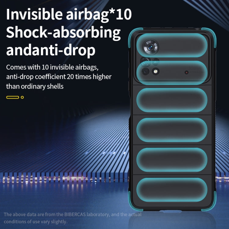 Magic Shield TPU + Flannel Phone Case, For Xiaomi Poco X4 Pro 5G, For Huawei Nova 8i
