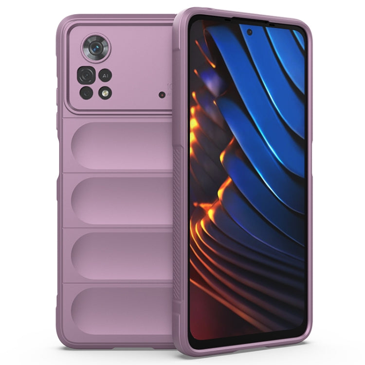Magic Shield TPU + Flannel Phone Case, For Xiaomi Poco X4 Pro 5G, For Huawei Nova 8i