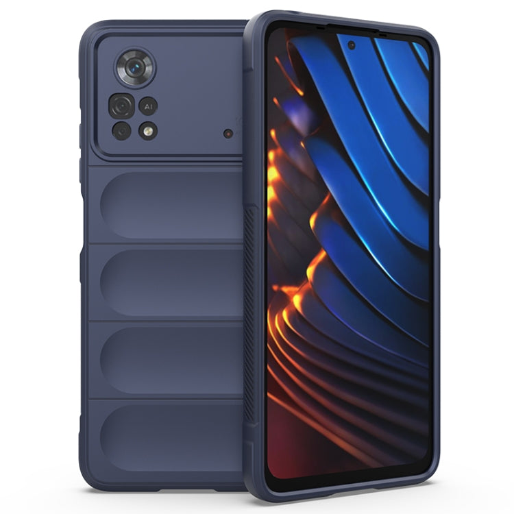 Magic Shield TPU + Flannel Phone Case, For Xiaomi Poco X4 Pro 5G, For Huawei Nova 8i