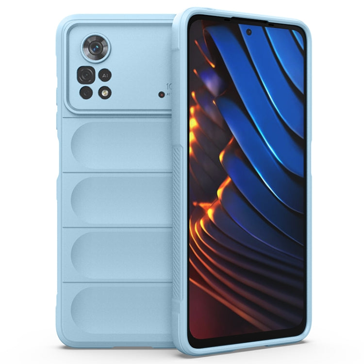 Magic Shield TPU + Flannel Phone Case, For Xiaomi Poco X4 Pro 5G, For Huawei Nova 8i