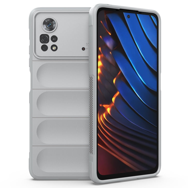 Magic Shield TPU + Flannel Phone Case, For Xiaomi Poco X4 Pro 5G, For Huawei Nova 8i