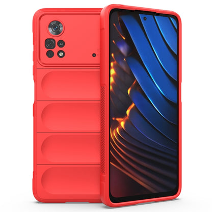 Magic Shield TPU + Flannel Phone Case, For Xiaomi Poco X4 Pro 5G, For Huawei Nova 8i