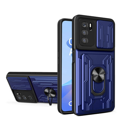 Sliding Camshield TPU+PC Phone Case with Card Slot, For Motorola Edge 20 Pro, For Motorola Moto G100, For OPPO A16