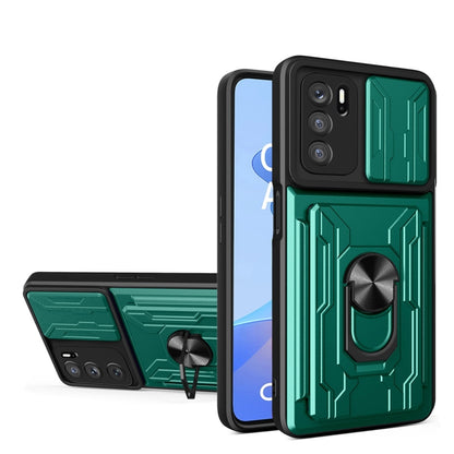 Sliding Camshield TPU+PC Phone Case with Card Slot, For Motorola Edge 20 Pro, For Motorola Moto G100, For OPPO A16