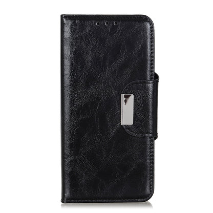 Crazy Horse Texture 6-Card Slots Leather Phone Case, For Motorola Moto E32 4G, For OnePlus Nord CE 2 Lite 5G