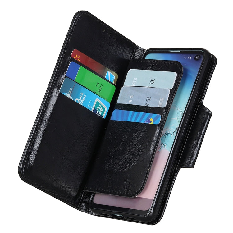 Crazy Horse Texture 6-Card Slots Leather Phone Case, For Motorola Moto E32 4G, For OnePlus Nord CE 2 Lite 5G