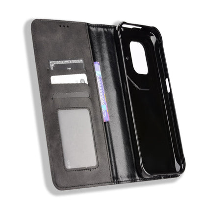 Magnetic Buckle Retro Texture Leather Phone Case, For Ulefone Power Armor 14 / 14 Pro, For Ulefone Armor X10 / X10 Pro, For Oukitel WP18, For Sony Xperia 1 IV, For Sony Xperia 10 IV, For Sharp Aquos R7