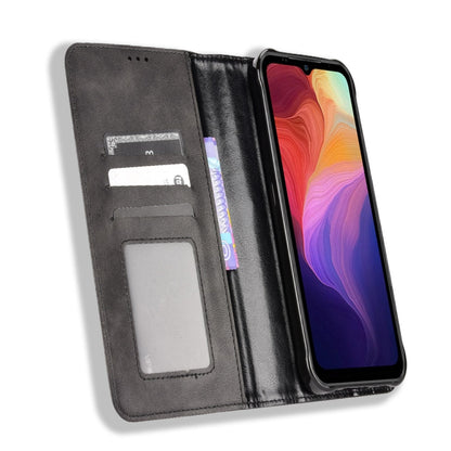 Magnetic Buckle Retro Texture Leather Phone Case, For Ulefone Power Armor 14 / 14 Pro, For Ulefone Armor X10 / X10 Pro, For Oukitel WP18, For Sony Xperia 1 IV, For Sony Xperia 10 IV, For Sharp Aquos R7