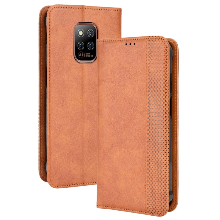 Magnetic Buckle Retro Texture Leather Phone Case, For Ulefone Power Armor 14 / 14 Pro, For Ulefone Armor X10 / X10 Pro, For Oukitel WP18, For Sony Xperia 1 IV, For Sony Xperia 10 IV, For Sharp Aquos R7