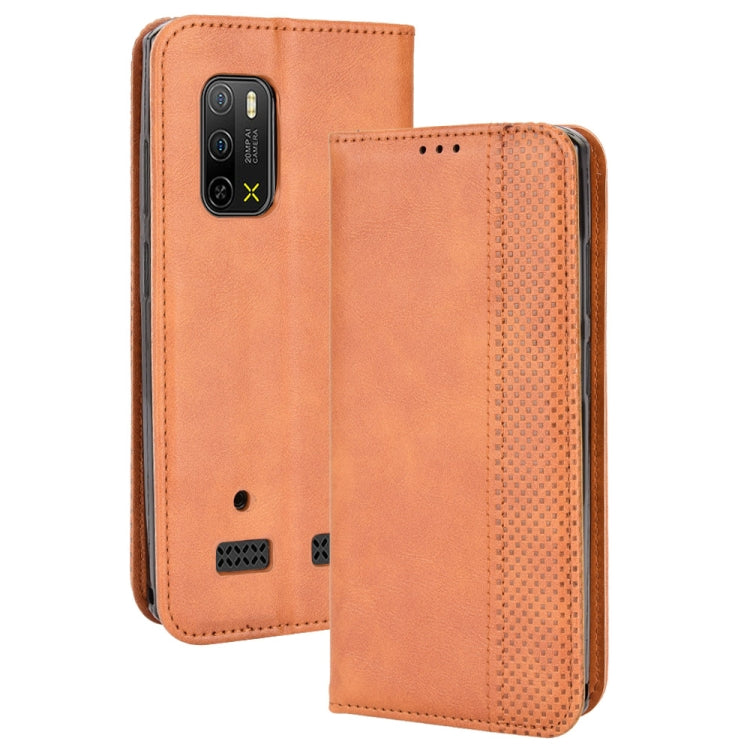 Magnetic Buckle Retro Texture Leather Phone Case, For Ulefone Power Armor 14 / 14 Pro, For Ulefone Armor X10 / X10 Pro, For Oukitel WP18, For Sony Xperia 1 IV, For Sony Xperia 10 IV, For Sharp Aquos R7